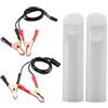 EBTOOLS Kit Pulizia Iniettori Kit Pulizia Iniettori Kit Pulizia Iniettori Panda 169 Adatto Per Strumento Di Pulizia Ugello Di Spruzzo Di Carburante, 4 Pezzi 12 24V Ugello Di Spruzzo Di Carburante Set