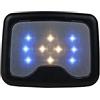 ACMEDE Plafoniera a LED Per Auto Senza Fili, Ricaricabile Auto Tetto Soffitto Interno, wireless LED Luce di Lettura con Magnetico Universali Per Camper Roulotte Camion, Illuminazione Interna (Nero)