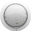 TOTMOX 12V 9W LED RV Plafoniera per Camper, Caravan, Camper, Barca Cromata, Lampada Rotonda Bianco Caldo