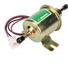 Tbest Pompa Elettrica Universale 24V per Auto e Barca con Filtro in Linea per Carburante Benzina (Oro)