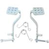 HELEVIA Go Kit Pedali Kart, Pedale Dell'acceleratore Freno Anti Slip Go Kart con Sorgenti di Ritorno, per 212 C c 196C C 6.5H P 5,5H P ROAD ROCKET