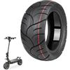 MGDC Copertone stradale senza camera d'aria auto-riparante da 11 pollici - Pneumatico tubeless 100/55-6.5 con colla diretta integrata per scooter Dualtron Ultra 2 Thunder II Kaabo Wolf Warrior