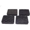 FILAVERSE - Kit 4pz Tamponi Ponte Sollevatore a Forbice 160×120×30 mm per Ravaglioli RAV Werther OMCN Corghi. Gomma Piena, portata 500 kg a tampone (2000 kg kit). Universali Antiscivolo Best-Grip
