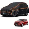 kayme Telo Copriauto Antigrandine, Adatto per Auto a Dacia Sandero(2008-2025), Kayme Copertura Auto Antigrandine Impermeabile E Resistente Anti UV Antipolvere Vento, con strisce riflettenti-Nero.