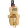 CHICIRIS Interruttore Termostato Ventola di Raffreddamento per Auto, Radiatore Motore Interruttore Temperatura Termostato Ventola di Raffreddamento Filettatura NPT da 3/8 Pollici 185‑ 200 °F per Ventole 10 12