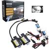 Boomboost Kit Xenon HID 55W 5000K H3 alimentatore nascosto xenon HID Lampadina Xenon HID Lampada faro Kit xenon 12V