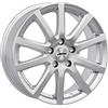 Autec Cerchio in lega AUTEC 6.00 x 16 Brillantsilber ET: 35.00 PCD: 5 x100.00 Foro centrale:57.10
