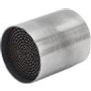 Yctze Catalizzatore per Tubo di Scarico per Moto Catalizzatore per Silenziatore di Scarico Centrale Anteriore in Acciaio Inossidabile Universale per Moto (42 * 50 mm)