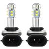 EBTOOLS Lampadine 886 Fire 12v 50w Veicoli Lampadine Fendinebbia Auto, 2pcs 12-24v 50w Auto Ad Alta Led Luminoso Fendinebbia Di Giorno per Accento 2013-2018,360 ° Angolo Apertura,