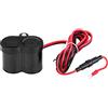 KIMISS Porta di Ricarica USB 12-45V e Presa Accendisigari per Moto, Moto e Scooter - Impermeabile, Installazione Facile, Uscita 10A