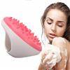 Dioche Spazzola per massaggio anticellulite - Massaggiatore il corpo in silicone di alta qualità alleviare la tensione muscolare Strumento portatile gambe, glutei e cosce Rosa