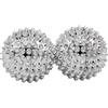chi-enterprise palline magnetiche per agopuntura chi-enterprie, set di 2, argento, diametro circa 32 mm