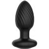Nexus Tornado - Grande plug anale rotante e vibrante, 27 modalità, telecomandato, impermeabile, ricaricabile, in silicone, lunghezza inseribile: 9,1 cm