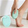 Generic Pietra pomice per piedi, pietra pomice per la cura del tallone e della pedicure, pietre esfolianti per piedi per uso domestico e spa (verde)