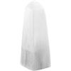 NKlaus Obelisco di selenite, 10 x 3,5 cm, per la pulizia e la meditazione | Decorazione spirituale per guarigione dei chakra, protezione e Feng Shui