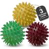 HELDSON Set di palline 'massaggio' premium [3 gradi di durezza] - palla per riccio duro e morbido