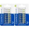 Curaprox CPS 011 Prime Ricambio, 8 Pz, Verde Lime, Swiss Made (Confezione da 2)