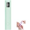 Generic Mini lampada UV per unghie - Lampada LED portatile per unghie ad asciugatura rapida, design portatile a forma di penna per smalto gel a casa e salone, luce gel UV leggera per viaggi e principianti
