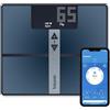 Beurer BF 980 bilancia diagnostica con WIFI e Bluetooth, registrazione dell'analisi e valutazione grafica dei valori corporei tramite app, misurazione della frequenza cardiaca, batteria ricaricabile
