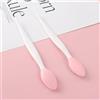 Generic Spazzola in silicone double-face per pulizia profonda del viso e rimozione dei punti neri, rosa