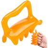 Generic Grande strumento per massaggio fasciale, massaggiatore anticellulite, strumento di massaggio manuale, massaggiatore in resina per tessuti profondi, blaaster per massaggi per mani, schiena, collo