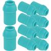 COLLBATH Ricambio per Pompa per Coppettazione 10 Pezzi in Plastica Verde | Pompe Manuali, Uso Domestico e Terapia, Riduce Perdite D'aria, Lavorazione Precisa