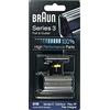 Braun 31B Testina di Ricambio per Rasoio Elettrico Uomo, Compatibile con i Rasoi Series 3 per un Rasoio Ottimale Ogni Giorno, Nero