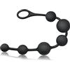 Roluck Plug Anale in Silicone, Plug Anale Flessibile a Catena Con 6 Palline Di Dimensioni Diverse Giocattolo Sessuale Anale Per Uomini, Donne E Coppie