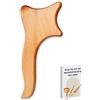 Ph Pro Heat Massaggiatore Manuale Anticellulite Legno Maderoterapia - Massaggiatore Linfatico Drenante Gambe Manuale - Massage Tools Attrezzi - Guasha legno Corpo - Massaggio Linfatico Maderoterapia Rullo.