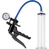 YWQJL Vacuum Device Manuale Pompa Pene Per Uomo Con Manometro,D-9in(1.75in/4.4cm) | Automatica Vuoto Allunga Silicone Penis Pump,D-9in(1.75in/4.4cm)