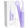 TOUCHBeauty 2025, pinza per ciglia riscaldata, piegaciglia elettrica con 2 livelli di temperatura, 15 secondi, pettine per ciglia in silicone per tutte le ciglia