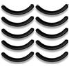 K-Pro Gommini di Ricambio cuscinetti silicone per piegaciglia 10 pezzi | Morbidi delicati lavabili riutilizzabili compatibili molti modelli occhi sensibili curvatura naturale ricambio facile