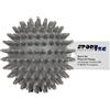 SPORTTEC Palla di Riccio Palla di Massaggio Riflessologia Massaggio Auto massaggiante Duro 6 cm Grigio Chiaro