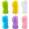 Vicloon Spazzolino da Dito, 6Pcs Spazzolino da Denti in Gomma, Spazzolini Neonati in Silicone, Multicolore Spazzolino Bambini Sicuro da Denti per Gengive Massaggio Orale con Custodia