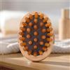 Generic Spazzola massaggiante per il corpo in legno, 1 pezzo, 10,9 x 7,9 cm, per alleviare la fatica a casa