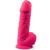 SILEXD - MODEL 1 REALISTIC PENIS PREMIUM SILEXPAN SILICONE FUCHSIA 21.5 CM