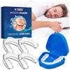 Tpubmity Bite Bruxismo Notturno,4 Pezzi Anti-bruxismo,2 Taglie Modellabile Mouth Guard,Apparecchio Denti Per Migliora La Qualità Del Sonno