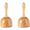 Marclix 2 coppette in legno per massaggi e massaggi e drenaggio linfatico, per terapia del legno, anticellulite