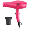 POSTQUAM ID Italian Design - Asciugacapelli Rosa | GTI 2600 con motore AC durevole, potenza di 2200 W, beccuccio ad alta precisione e 3 modalità di calore