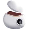 IGTOPS Gua Sha Strumenti per il viso, massaggiatore elettrico Gua Sha a 9 livelli, massaggiatore antigraffio riscaldato per ridurre il gonfiore nella rimozione delle rughe (pietra rossa)