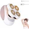 BAAQII Rasoio Elettrico Professionale Lady Shaver Donne Wet Dry Cordless Hair Remover Gambe Braccio Rasatura Ricaricabile Bikini Rasoio Quattro Teste