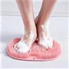 Generic 1 grattaschiena, scrubber per la schiena, per piedi della doccia, si attacca alle pareti e al corpo (rosa)