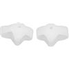 TOUISEDGI Regolatore Per Alluce Valgo, Correttore Per Alluce Valgo Durevole Plantari Separatore Per Dita dei Piedi Sollievo dal Dolore Correzione del Regolatore Osseo Per I Piedi(Bianco)