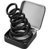 Kaiagame Anelli del Pene Sex Toys di 6 Dimensioni Anelli Anello del Pene in Silicone, Cockring Anelli del Cazzo, Anello del Cazzo Regolabile, Giocattoli per Adulti per Uomini Guaine e prolunghe per il pene