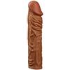 Roluck Custodia per pene in silicone liquido realistico, per uomini