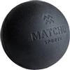 MATCHU - Lacrosse ball - Palla fasciale - Sfera massaggiante - Palla trigger point - Massaggio dei punti trigger - Diametro 6 cm - Elevata durezza - Nero