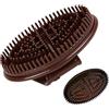 Generic Spazzola a pressione Meridian, pettine manuale Meridian, manico antiscivolo incluso, accessorio compatto per spazzolatura 14,5 x 9 x 3,8 cm, piastra massaggiante per schiena, gambe, braccia, cosce