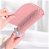 Generic Tappetino in silicone resistente al calore per arricciacapelli, piastre, piastra per capelli e altri strumenti per lo styling dei capelli, copertura portatile per saloni di bellezza da viaggio (22,9 x