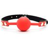 hanyi silicone Ball bocca SM Ball Gag Knebel regolabile FETISH BDSM bocca Knebel Sex pielzeug