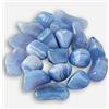 Generico ALCHIMIA - Pietre burattate Calcedonio 1PC. cristalloterapia da cm.2-3 + molla spirale metallo omaggio per poter creare un ciondolo da indossare
